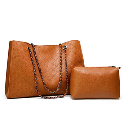 

2Pcs Sets Bag Women Leather Handbag Luxury Female Shoulder Bags Designer Big Crossbody Bags For Women 2019 Famous Brand Tote Sac