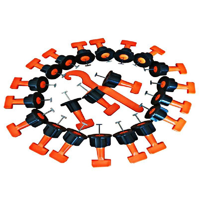 

50pcs Mini Reusable T-shaped Flooring Wall Tile Leveler Level Locator Alignment Auxiliary Hand Tool Kit