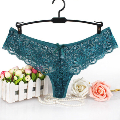 

Women Lace Lingerie G-string Briefs Underwear Panties T string Thongs Knickers
