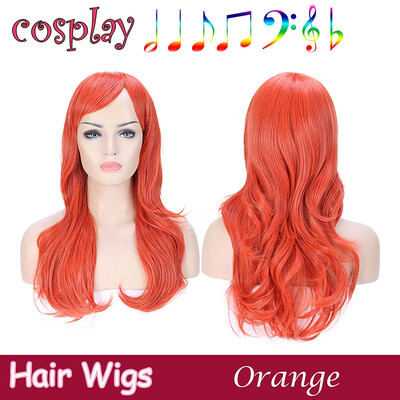 

Full Wig Cosplay Wigs for Women Synthetic Long Curly Wigs Wavy Anime Costume Heat Resistance