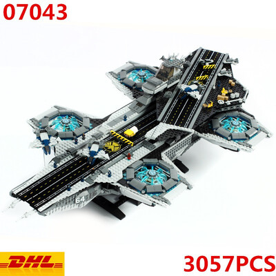 

Lepin 07043 Marvel Super Heroes The Shield Helicarrier Legoing 76042 Avengers Infinity War Figure Blocks Bricks DIY Gift