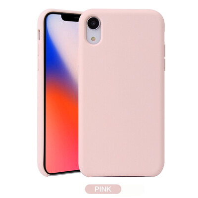 

Goowiiz Phone Case For Iphone XXsXs MaxXR Fashion Simple Solid Color Ultrathin Soft TPU Back Cover