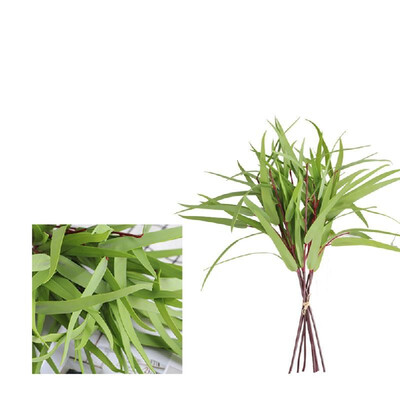 

Simulation green plant Nordic ins hand tied bunch eucalyptus leaves potted bouquet eucalyptus ornaments home wedding Long fruit