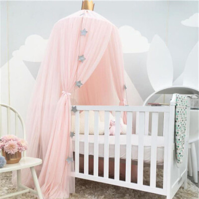 

Bed Canopy Cotton Mosqutio Net Hanging Curtain Indoor Outdoor Play Reading Tent Kids Baby Children Dome Dream Champion