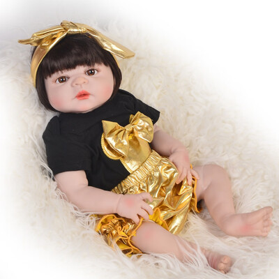 

New Fashion Full Silicone Vinyl 11 Inch Mini Cute Baby Reborn Twins realistic Handmade Baby Girl&Boy Dolls Free Shipping