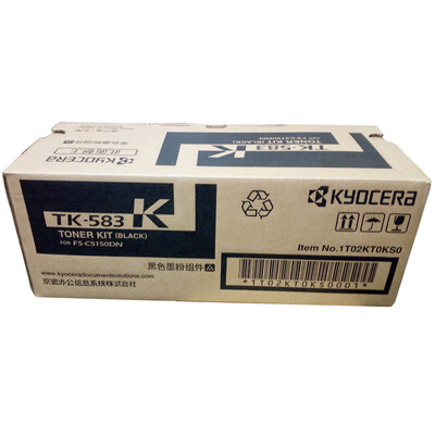 

Kyocera KYOCERA TK-583K black toner ink cartridge Kyocera FS-5150DN laser printer toner cartridge