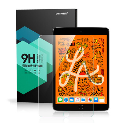 

YOYO YOMO Apple new iPad mini5 tempered film 2019 new ipadmini5 flat protective film 79 inches automatic adsorption fade finger