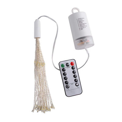 

UpperX LED String Light2 Pack Battery Operated Hanging Starburst Light 120 LED Bouquet Shape LightsFairy Twinkle Light 8 Modes