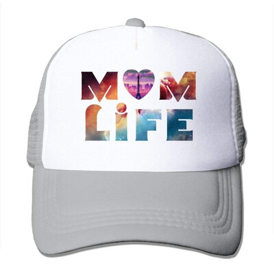 

HAT FENG Cute Unisex Mom Life Adjustable Baseball Cap Hip Hop Snapback Hat Cap