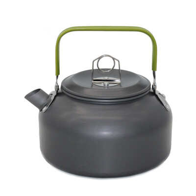

08  hard coffee pot outdoor portable small travel pot teapot camping multipurpose pot kettle