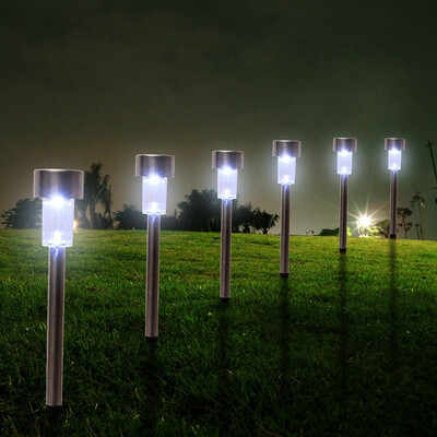 

10pcs Outdoor Solar Powered Waterproof LED Courtyard Lawn Lamp