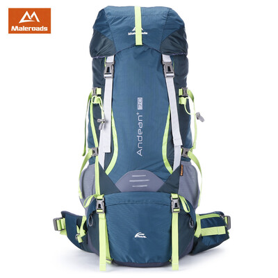 

Maleroads 70L Outdoor Sports Backpack Hiking Camping Water Resistant Nylon Bike Rucksack Bag