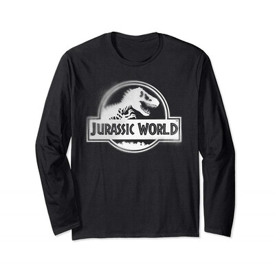 

Fallen Kingdom White Logo Long Sleeve Tee