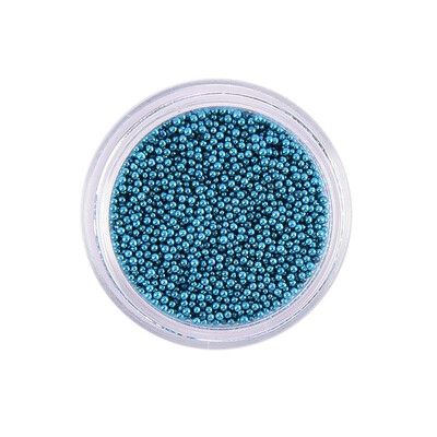 

1Box Steel glitter Beads Nail Metal 3D polishing for Nails Art Round Manicure 12 colors