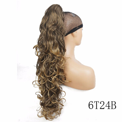 

StrongBeauty Long Curly Claw Clip Ponytail Hairpiece Hair Extensions 32 inch Synthetic Heat Resistant Fiber