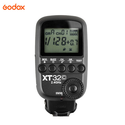 

Godox XT32C Wireless Power-Control Flash Trigger Transmitter Built-in 24G Wireless X System 18000s High-Speed Sync for Canon Cam