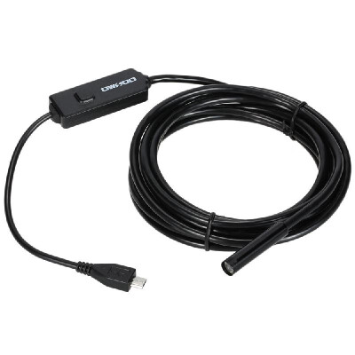 

OWSOO 20 Megapixels HD 8 LEDS 8MM 720P Endoscope IP67 Waterproof Inspection Borescope USB Wire Snake Tube Camera 6LEDS for OTG C