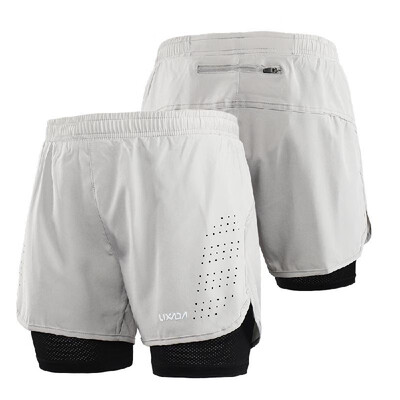 

Arsuxeo Womens 2-in-1 Running Shorts Quick Drying Breathable Active Training Exercise Jogging Cycling Shorts with Longer Liner