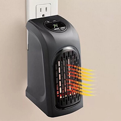

400W EU Plug Electric Heater Mini Fan Heater Desktop Household Wall Handy Heating Stove Radiator Warmer Machine for Winter