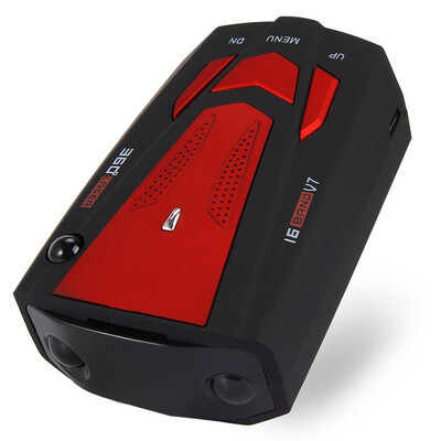 

Car Trucker Speed V7 Radar Detector Voice Alert Warning 16 Band Auto 360 Degrees