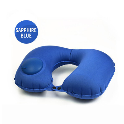 

Modone U-shaped Pillow Press to Inflate Automatically Car Headrest Portable Airplane Travel Neck Pillows