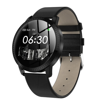 

CF18 122 Inch Smart Watch Waterproof IP67 Blood Pressure Monitoring Metal Starp Multi Sport Modes SmartWatch Women Band