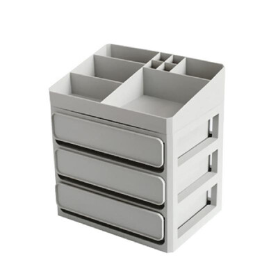 

Women Large Capacity Multi-Drawers Cosmetics Storage Box Girl Jewelries Makeup Desktop Organizer