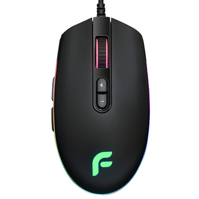 

Dharmo F17 Cobra Esports Game Wired Mouse Laptop Jedi Survival Eat Chicken Macro Programming RGB Colorful Mouse Black