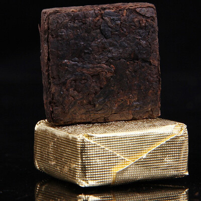 

Yunnan Bohai Puer cooked tea Small square brick tea Bulk 03 Puer tea tea