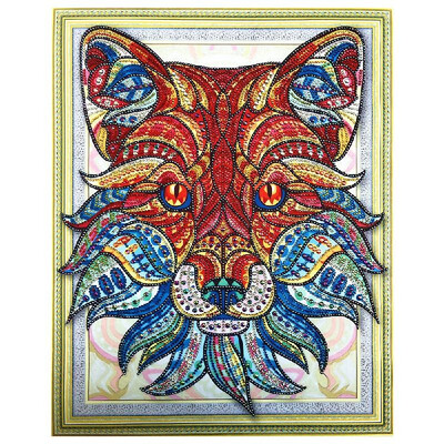 

Special Shaped Diamond Painting DIY 5D Partial Drill Cross Stitch Kits Crystal Rhinestone Arts 3030 NO6