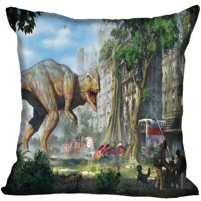 

Dinosaur Hot Sale Pillow Case High Quality New Years Pillowcase Decorative Pillow Cover For Wedding Decorative Christmas