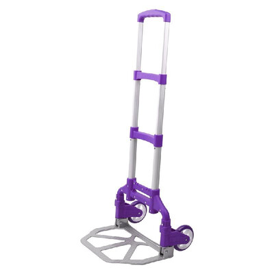

Household Compact Personal Use 75Kg Capacity Aluminum Folding Hand Truck for Easy Storage&Transportation