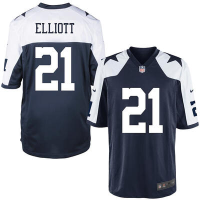 

Mens Football Jersey Dallas Cowboys Ezekiel Elliott Navy Alternate Game Jersey