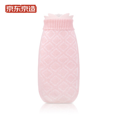 

Beijing Tokyo made silicone hot water bottle warm water bag water warm hand cute small clear blue