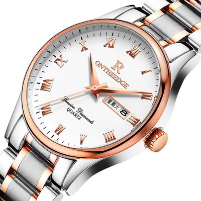 

Ultrathin Waterproof Steel Strip Quartz Male Wrist Watch Man Student Fashion Watch