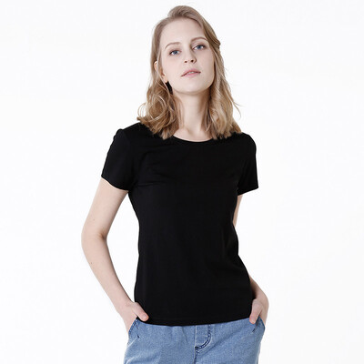 

JZAO Ms Beijing Foundation Round Neck T-Shirt White XXL