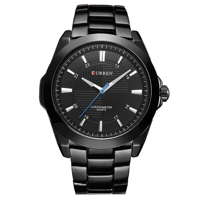

CURREN Men\s Casual Business Quartz Steel Strap Watch