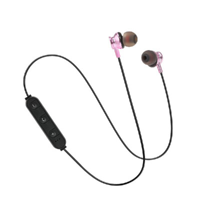 

Sport Bluetooth 41 Headphones Wireless Music Headsets Metal Earphone Magnetic Suction with Mic In-line Control