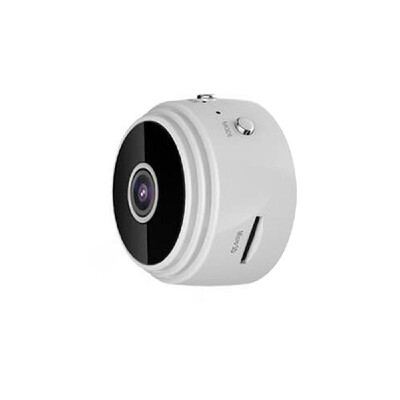 

Mini WiFi Camera Portable Metal Case Cameras Night Vision HD 1080P Cam with Holder