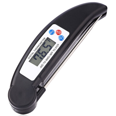 

TS - 90 Instant Folding Digital Food BBQ Barbecue Meat Thermometer Cooking Tool