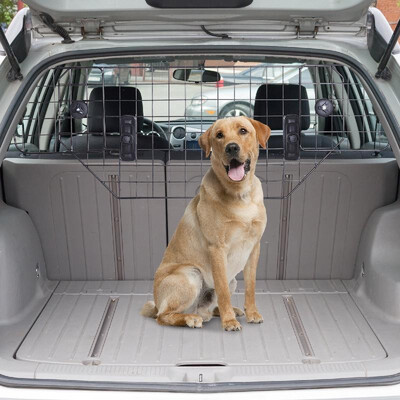 

Wire Mesh Universal Backseat Car Pet Barrier - Black