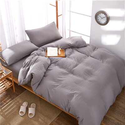 

NeillieN Four sets of washed cotton products pure cotton gifts bedding pure cotton home textilesQuilt Cover Pillow Cover