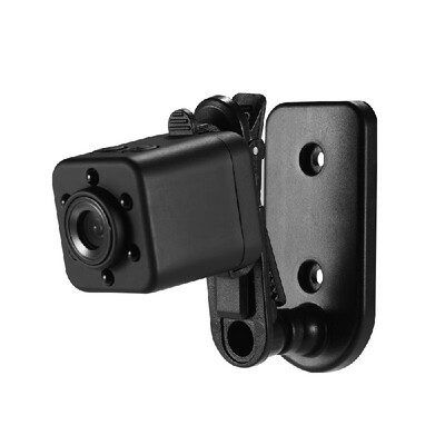 

HD 1080P Mini Camera Camcorder Video Recorder 120° Wide Angle Lens Supports Night Vision Motion Detection TV OUT Built-in Lithium