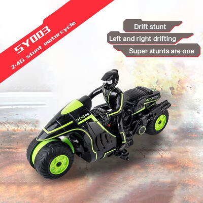 

SY003 RC Motorcycle 24G Radio Control RC Drift Car RC Stunt Car Birthday Gift for Kid Child Boy