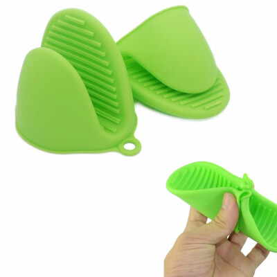 

Silicone Heat Resistant Glove Insulation Non Stick Anti-slip Pot Bowel Holder