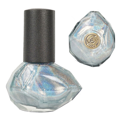 

Mermaid Water Larme De Sirene Pigeon Egg Nail Polish Laser Series Crazy Beats Silver Metallic Shine 12ml