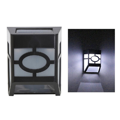 

Wall Mount Fence Lights Solar Powered 2 LED Light Sensor Waterproof Outdoor Garden Path Yard Deck Patio Spot Lamp Landscape Lighti