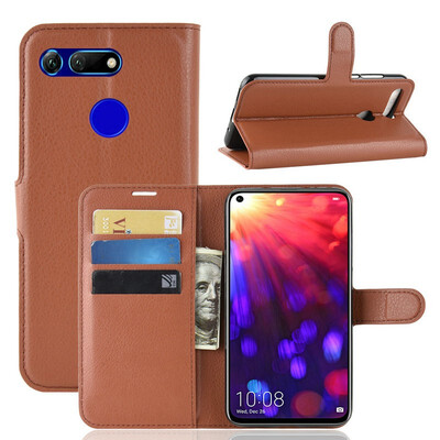 

for Huawei Honor View 20 View20 WIERSS Wallet Phone Case for Huawei Honor V20 Flip Leather Cover Case Capa Etui Fundas