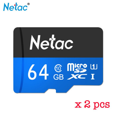 

100 Original Newest Netac Micro SD Card UHS-I SDXC 64GB TF Card SDHC Flash Memory Card Class 10