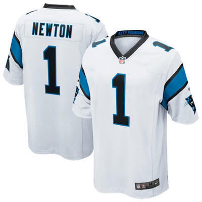 

Youth Football Jersey Carolina Panthers Cam Newton White White Game Jersey